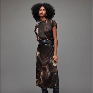 Allsaints Etta Iris dress
Size L